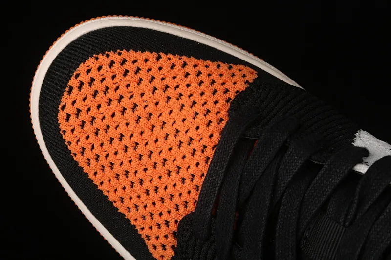 All categories Air Jordan Jordan series basketball shoes Air Jordan 1 Low Air Jordan 1 Low AJ1 Joe 1 knitted black low-top basketball shoes AH4506-100